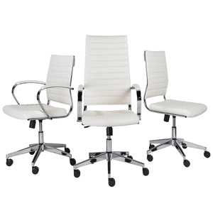 Brooklyn High Back Office Chair in White