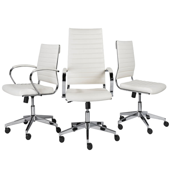 Brooklyn High Back Office Chair in White