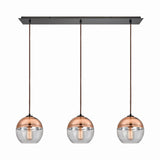 Revelo 36'' Wide 3-Light Multi Pendant - Oil Rubbed Bronze