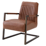 Jonah Leatherette Arm Chair