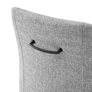 New Pacific Direct Viona Fabric Swivel Dining Side Chair (Seat) - Set of 2 1060019-218-NPD