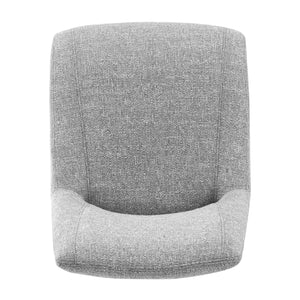 New Pacific Direct Viona Fabric Swivel Dining Side Chair (Seat) - Set of 2 1060019-218-NPD