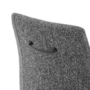 New Pacific Direct Viona Fabric Swivel Dining Side Chair (Seat) - Set of 2 1060019-219-NPD