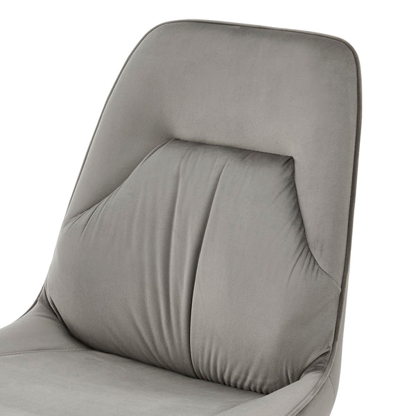 New Pacific Direct Pablo Velvet Fabric Dining Side Chair - Set of 2 1060021-363-NPD