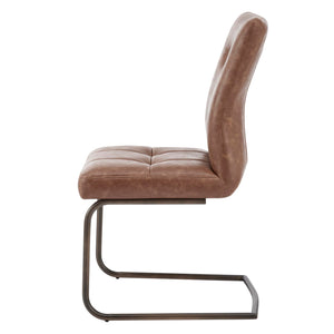 New Pacific Direct Mauricia PU Dining Side Chair - Set of 2 1060023-215-NPD