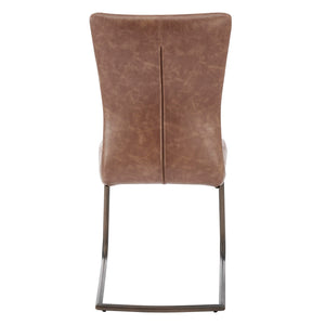 New Pacific Direct Mauricia PU Dining Side Chair - Set of 2 1060023-215-NPD