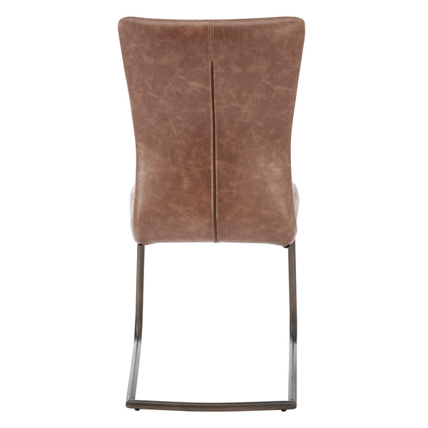 New Pacific Direct Mauricia PU Dining Side Chair - Set of 2 1060023-215-NPD