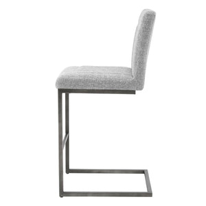 New Pacific Direct Ronan Fabric Counter Stool - Set of 2 1060028-218-NPD