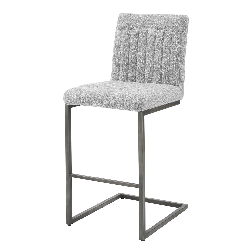New Pacific Direct Ronan Fabric Counter Stool - Set of 2 1060028-218-NPD