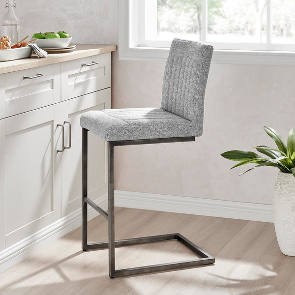 New Pacific Direct Ronan Fabric Counter Stool - Set of 2 1060028-218-NPD