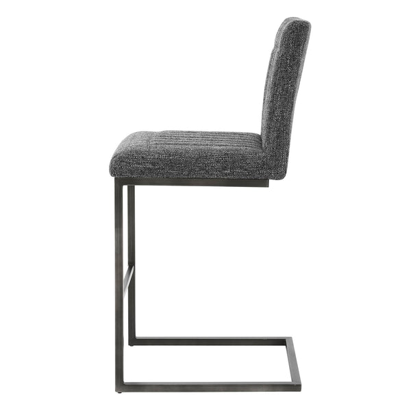 New Pacific Direct Ronan Fabric Counter Stool - Set of 2 1060028-219-NPD