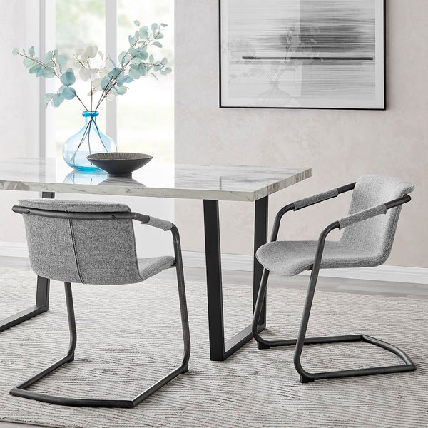 New Pacific Direct Indy Fabric Dining Side Chair - Set of 2 1060029-218-NPD