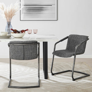 New Pacific Direct Indy Fabric Dining Side Chair - Set of 2 1060029-219-NPD