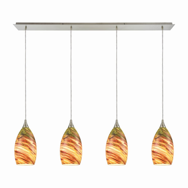 Collanino Configurable Multi Pendant - Satin Nickel