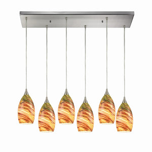 Collanino Configurable Multi Pendant - Satin Nickel