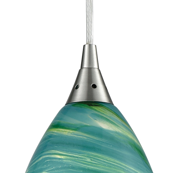 Collanino Configurable Multi Pendant - Satin Nickel