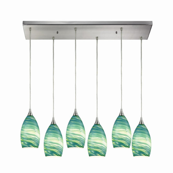 Collanino Configurable Multi Pendant - Satin Nickel