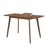 Redbridge Casual Counter Height Table with Butterfly Leaf Natural Walnut