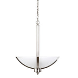 Alta Peak Collection Three Light Bowl Chandelier