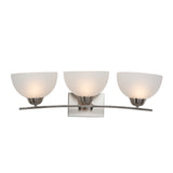 Yosemite Home Decor Alta Peak Collection Three Light Bathroom Vanity 107-3V-AWSS-YHD