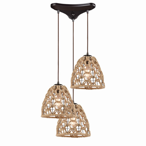 Coastal Inlet Configurable Multi Pendant - Oil Rubbed Bronze