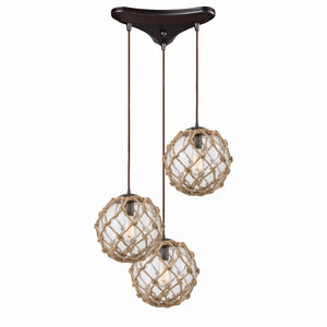 Coastal Inlet Configurable Multi Pendant - Oil Rubbed Bronze