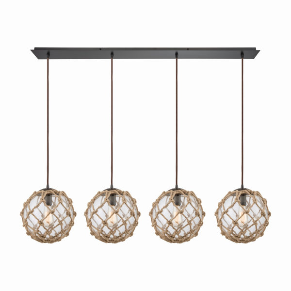 Coastal Inlet Configurable Multi Pendant - Oil Rubbed Bronze