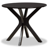 Kenji Modern and Contemporary Round Wood Dining Table
