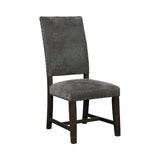Traditional Upholstered Side Chairs Warm (Set of 2)