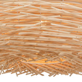 Bamboo Nest 23'' Wide 3-Light Chandelier - Oil Rubbed Bronze