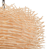 Bamboo Nest 23'' Wide 3-Light Chandelier - Oil Rubbed Bronze