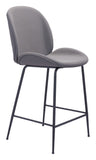 Miles 100% Polyurethane, Plywood, Steel Modern Commercial Grade Counter Stool