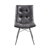 Dittnar Casual Tufted Dining Chairs Charcoal (Set of 4)