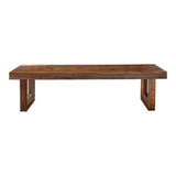 Paloma Country Rustic Rectangle Bench