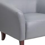 English Elm EE1002 Contemporary Commercial Grade Chair Gray EEV-10553