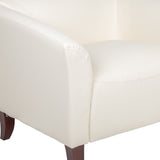 English Elm EE1002 Contemporary Commercial Grade Chair Ivory EEV-10554