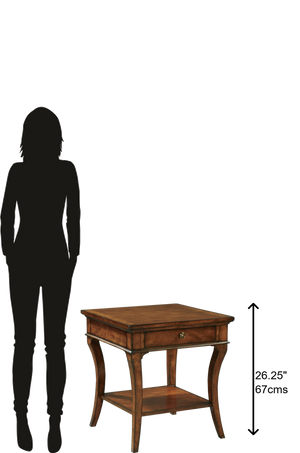 Hekman Furniture European Legacy Square End Table 11104