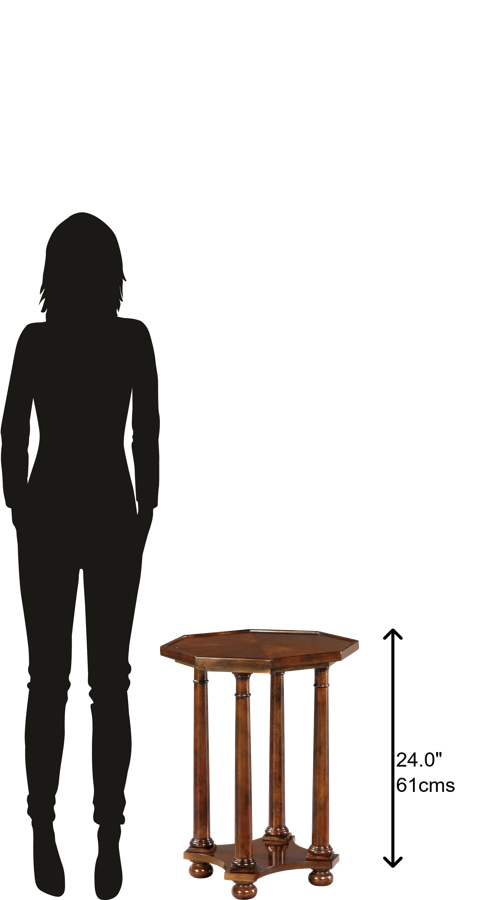 Hekman Furniture European Legacy Pillar End Table 11105