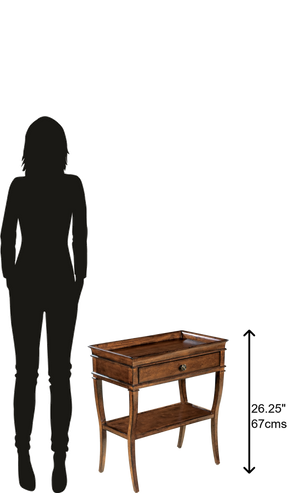 Hekman Furniture European Legacy Rectangular Lamp Table 11109