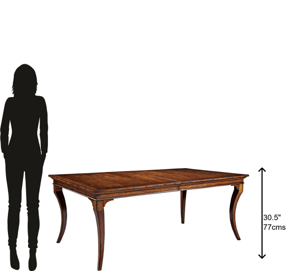 Hekman Furniture European Legacy Leg Dining Table 11120