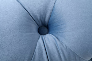 VIG Furniture Divani Casa Darla - Modern Blue Velvet Curved Sectional Sofa VG2T1124-5P-BLU