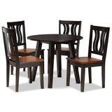 Anesa Modern and Contemporary Transitional 5-Piece Dining Set