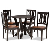Noelia Modern and Contemporary Transitional 5-Piece Dining Set
