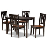 Zamira Modern and Contemporary Transitional Dining Set