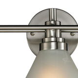 Pemberton 26'' Wide 3-Light Vanity Light - Brushed Nickel