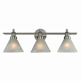 Pemberton 26'' Wide 3-Light Vanity Light - Brushed Nickel