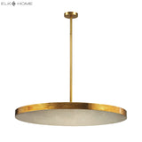 Laigne 36'' Wide 4-Light Pendant - Gold Leaf