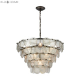 Airesse 25'' Wide 9-Light Chandelier - Brushed Slate