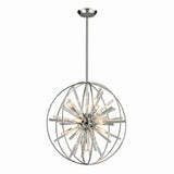 Twilight 22'' Wide 10-Light Chandelier - Polished Chrome