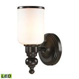 Bristol 10'' High 1-Light Sconce - Oil Rubbed Bronze